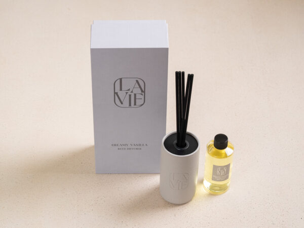 Creamy Vanilla Serenity – Reed Diffuser